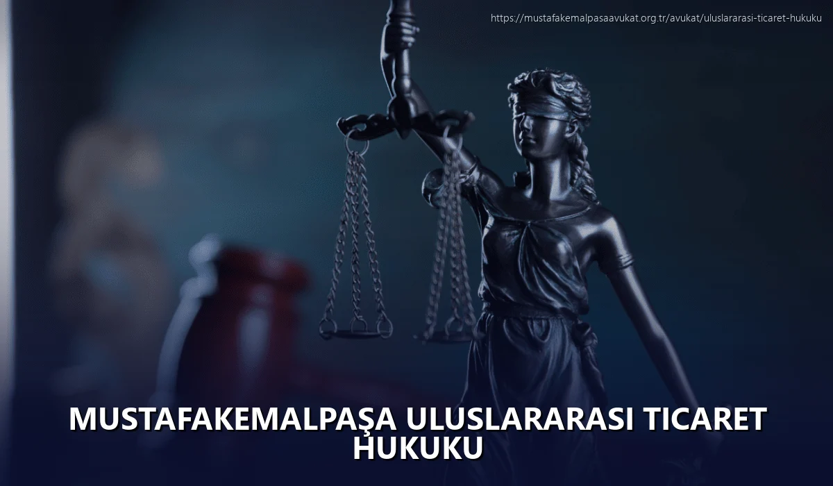 Mustafakemalpaşa Uluslararası Ticaret Hukuku